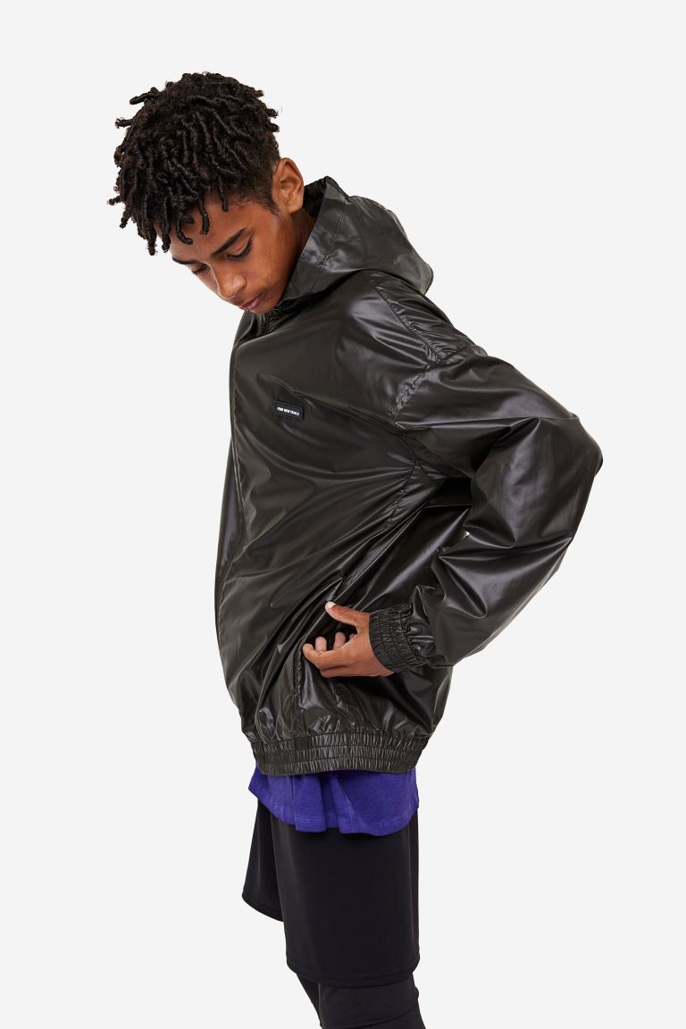 Hooded Windbreaker